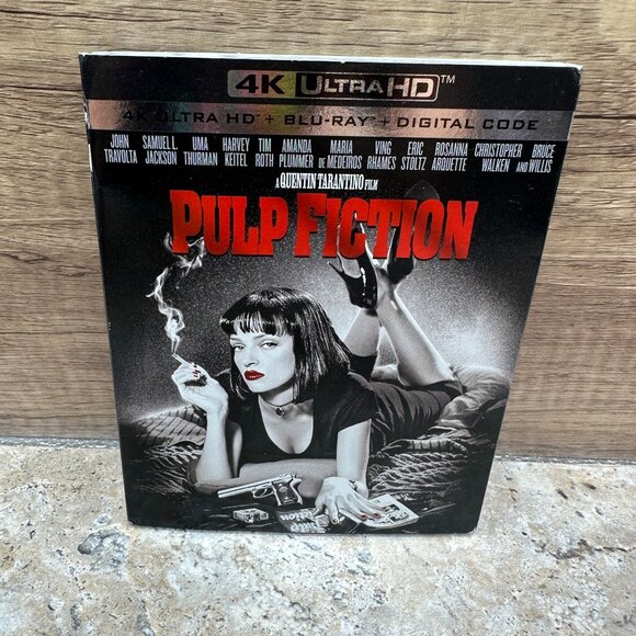 Pulp Fiction New 4K Ultra HD + Blu-ray + Digital Code Special Features New - Picture 1 of 12